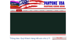 Desktop Screenshot of pantonechinhhang.com